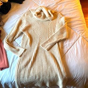 Turtle neck Sweater dress